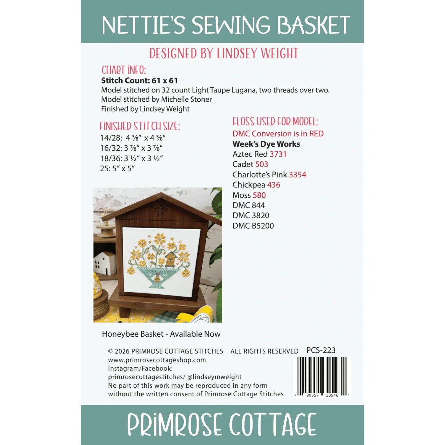 Primrose Cottage | Nettie's Sewing Basket