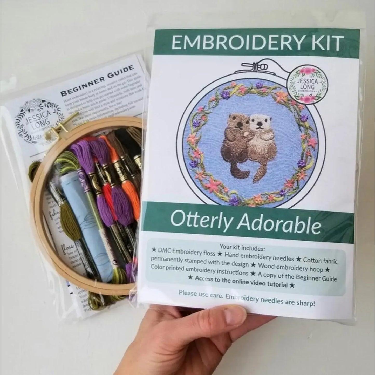 Jessica Long Embroidery | Otterly Adorable