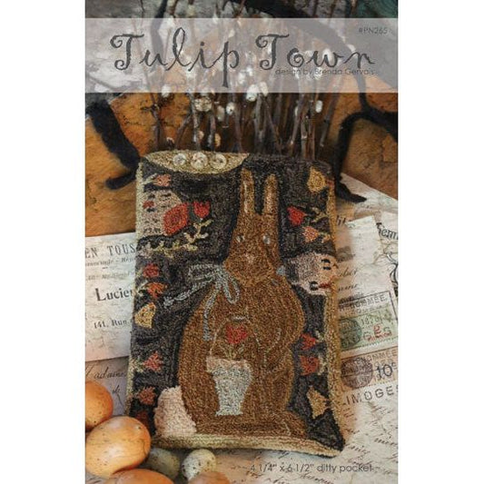 With Thy Needle and Thread ~  Tulip Town Punch Needle Pattern