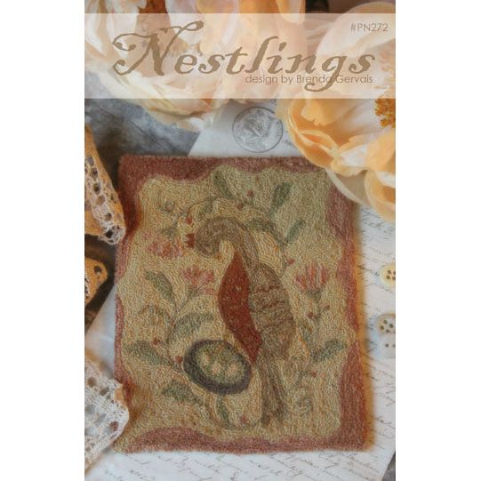 With Thy Needle and Thread ~  Nestlings Punch Needle Pattern