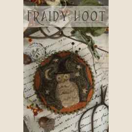 With Thy Needle & Thread ~  Fraidy Hoot Punch Needle Pattern