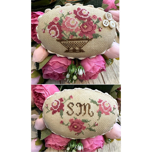 Rebel Stitcher Designs | Suzy's Peony Pincushion MARKET 2024