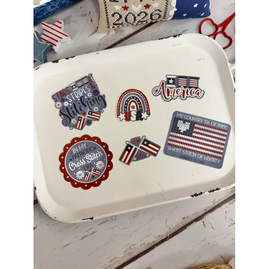 Primrose Cottage  | 4th of July Sticker Pack