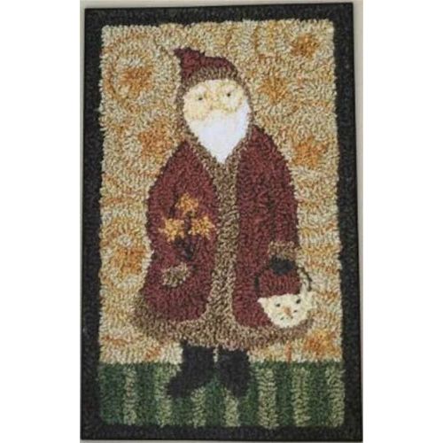 Teresa Kogut ~ Santa's Bucket Punchneedle Pattern