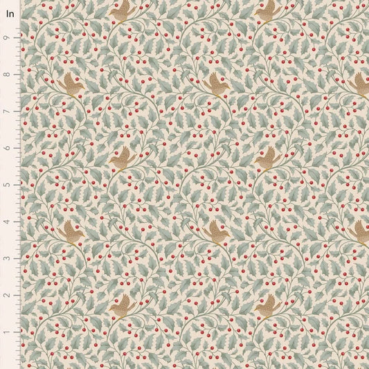 Tilda ~ 1 yd 22" remnant ~ Merry Little Christmas ~ Holly Duckegg ~ 100626