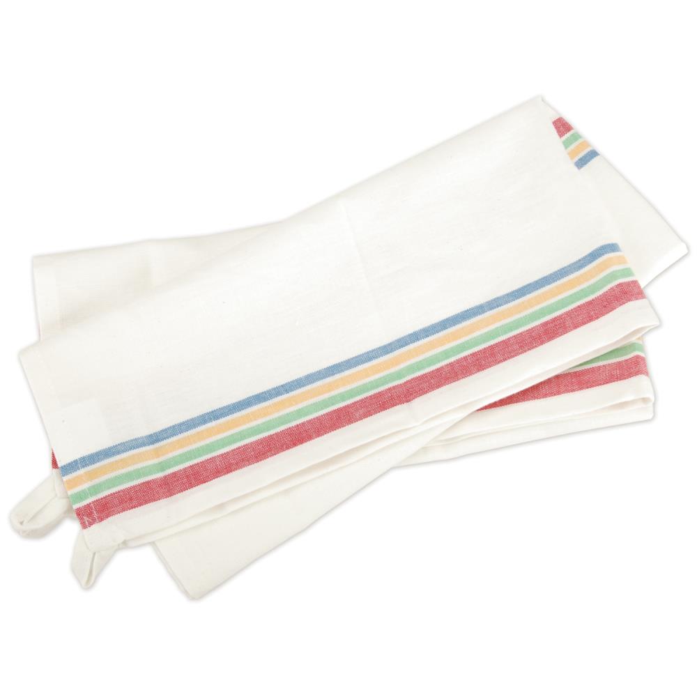 Stitch 'Em Up Retro Stripe Towels - Multi