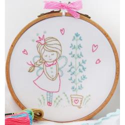 Shy Fairy Embroidery Kit