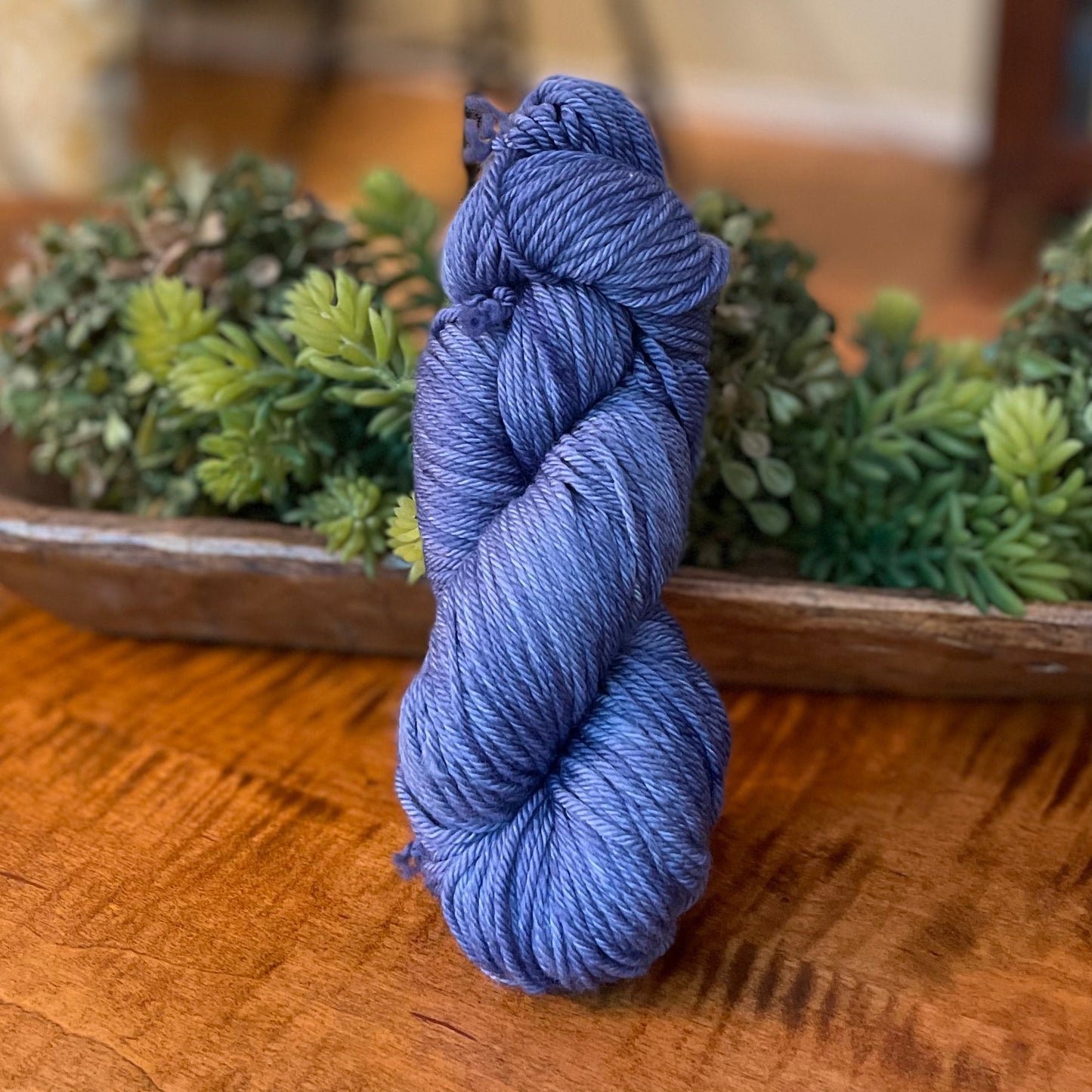 Hobby House Wool Works ~ Superwash Marino Klamath Yarn - Denim