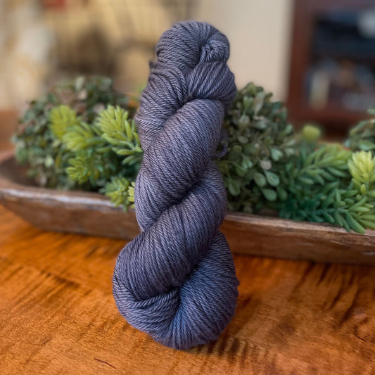 Hobby House Wool Works ~ Superwash Marino Klamath Yarn - Pewter