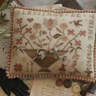 With Thy Needle & Thread ~ Blessings Be Thine Cross Stitch Pattern