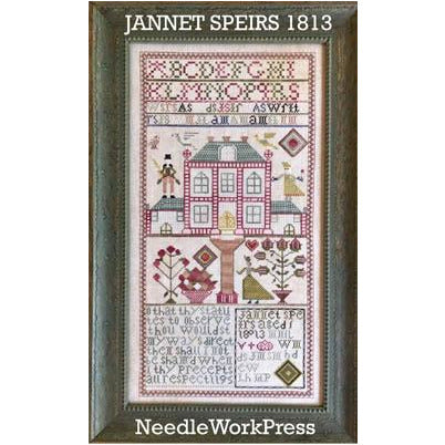 NeedleWorkPress ~ Jannet Speirs 1813 Sampler Pattern