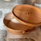 Keller Krafted Shaker #6 Swing Handle Sewing Box ~ Cherry