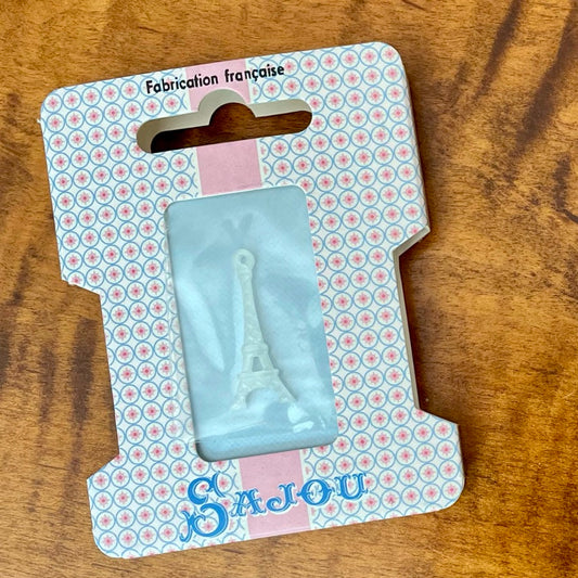 Sajou Mini Charm ~ Mother of Pearl Eiffel Tower
