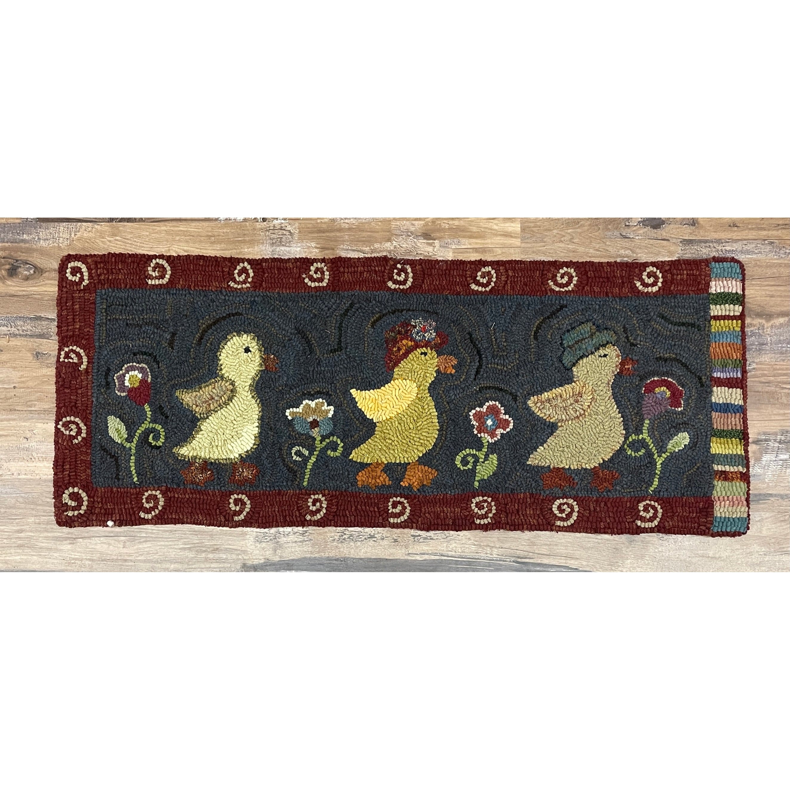 Payton's Primitives ~ Duck Walk Rug Hooking Pattern – Hobby House ...