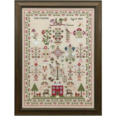 Just Stitching Along ~ Lucy Calcutt 1825 Sampler Pattern