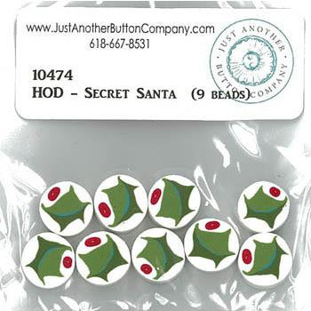 JABC Secret Santa 9 Holly Buttons