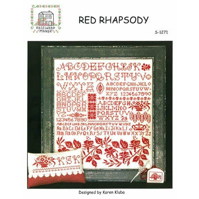 Rosewood Manor ~ Red Rhapsody Pattern