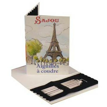 Sajou 20 Assorted Steel Sewing Needles ~ Paris