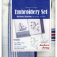 Kitchen Towels Embroidery Set ~ Anchors Away