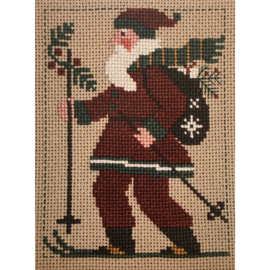 Prairie Schooler ~ 2010 Santa Pattern - Original Cardstock