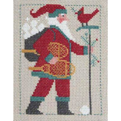 Prairie Schooler ~ 2011 Santa Pattern - Original Cardstock