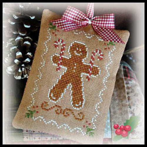 2012 Ornament 10 - Gingerbread Cookie Pattern