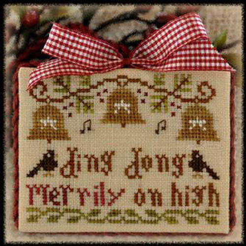 2012 Ornament 5 - Ding Dong Merrily on High Pattern