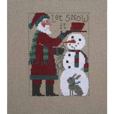 Prairie Schooler ~ 2018 Santa Pattern - Original Cardstock