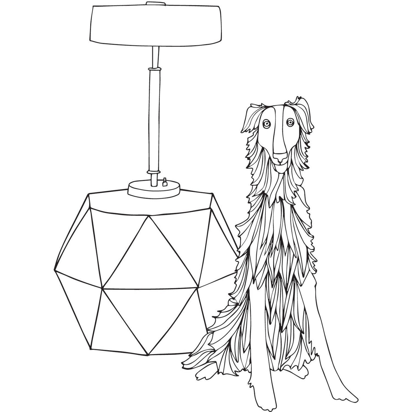 Domestic Divas ~ Dogs, Cats, Couches & More Transfers Pattern