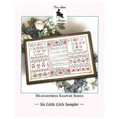 Cross Stitch Antiques ~ Six Little Girls Sampler Pattern