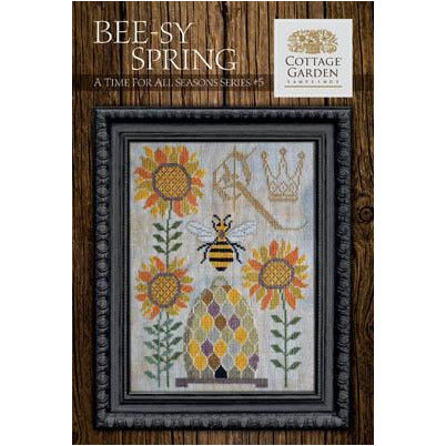 Cottage Garden Samplings ~ A Time For All Seasons ~ Bee-sy Spring Pattern 5