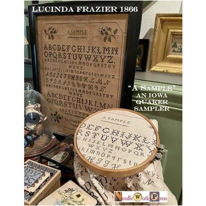 NeedleWorkPress ~ Lucinda Frazier 1866 Sampler Pattern