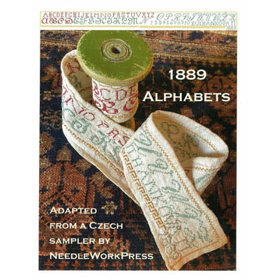 NeedleWorkPress ~ 1889 Alphabets Sampler Pattern