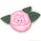 JABC ~ Extra Large Pink Rose Button