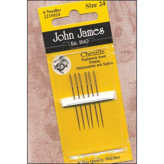John James Size 24 Chenille Needles