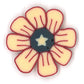 JABC ~ Large Liberty Daisy Button