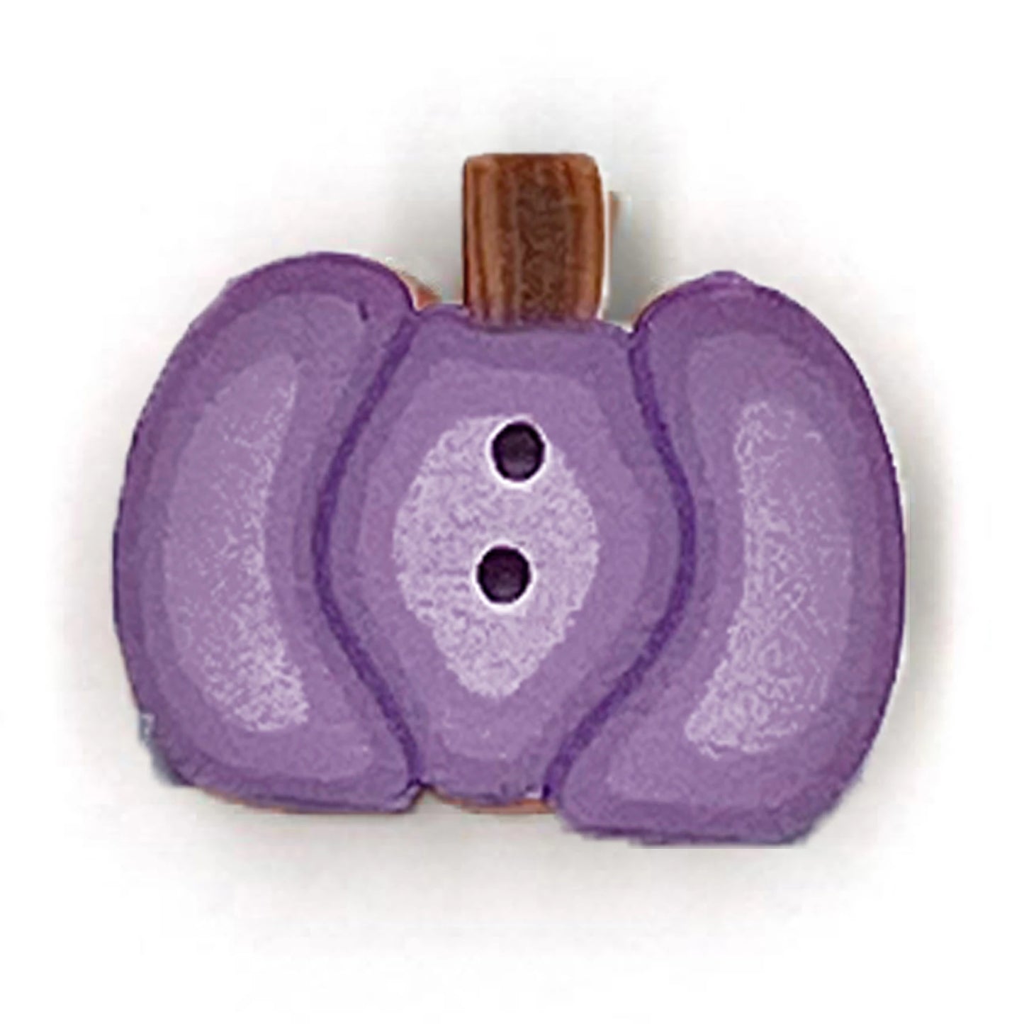 JABC ~ Tiny Purple Pumpkin Button