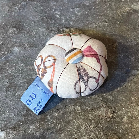 Sajou Fabric Pincushion ~ Sajou Scissors