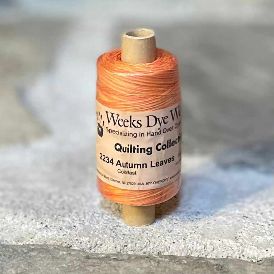 Weeks Dye Works ~  Variegated Sewing Thread 40 wt. Autumn Leaves