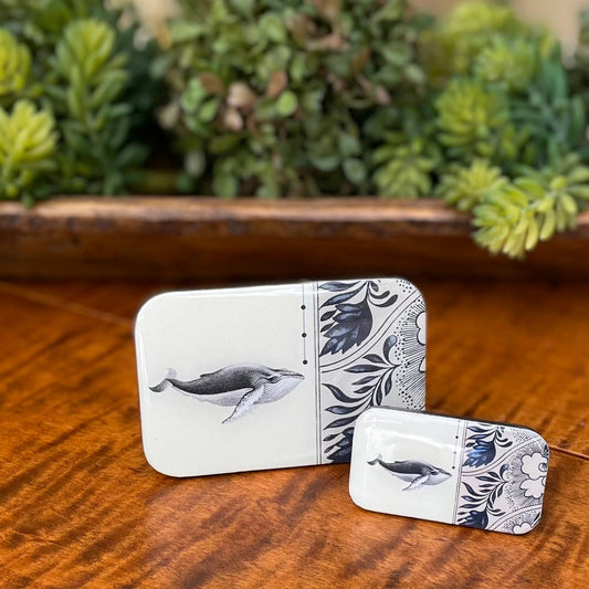 Tin Container SMALL | Whale
