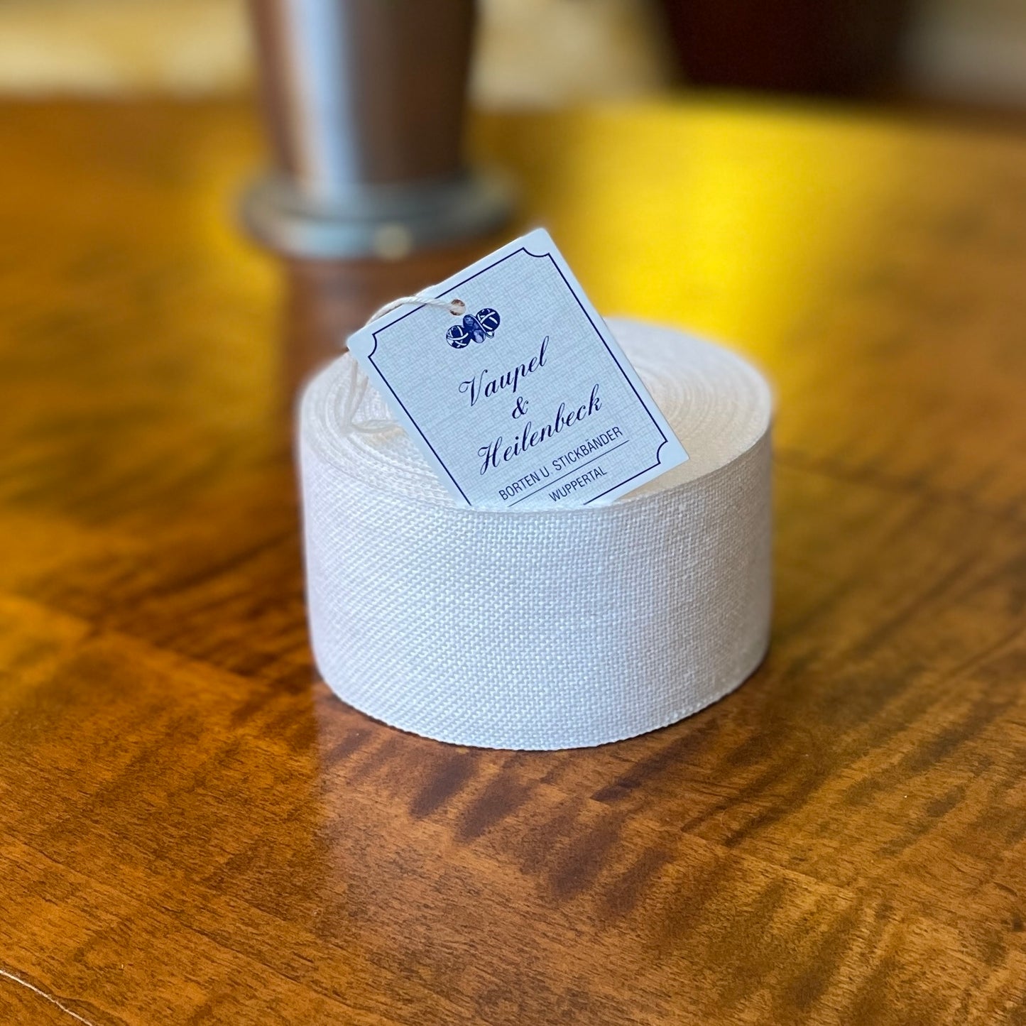 Vaupel & Heilenbeck Linen Banding - Monochrome 40 mm 100-40-100 One Meter