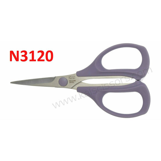 Kai 4-3/4" Micro-Serrated Patchwork Scissors