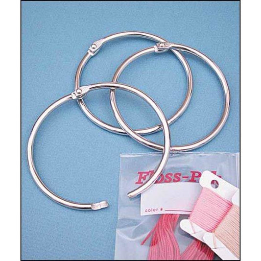 3" Metal Ring for Floss-Pak Floss Organizer Bags