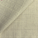 Dorr Mill ~ #5419  Ash Gray Glen Plaid NE Collection Wool Fabric