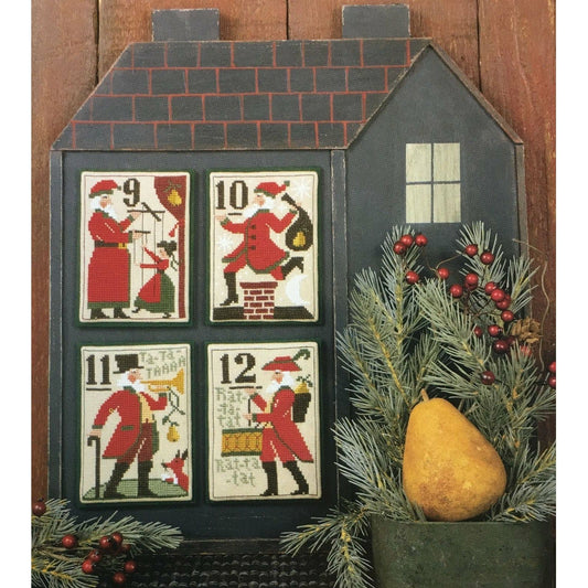 Prairie Schooler ~ Santa's 12 Days Christmas 9-12 Pattern
