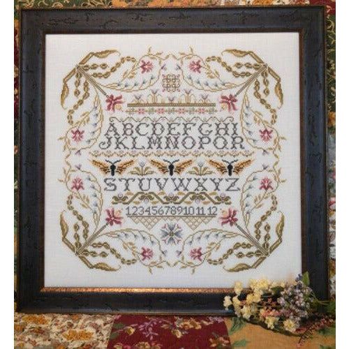 Rosewood Manor ~ Three Butterflies Sampler Pattern