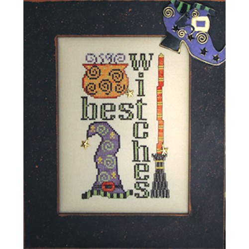 Charmed: Best Witches Cross Stitch Pattern w/Charms