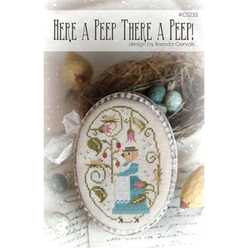 With Thy Needle & Thread ~ Here a Peep There a Peep! With Thy Needle Thread Cross Stitch Pattern