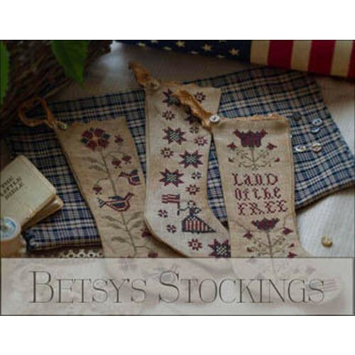 Plum Street Samplers ~ Betsy's Stockings Pattern