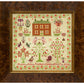 Hands Across The Sea ~ Rose Ada Featherstone 1894 Reproduction Sampler ~ Hobby House Needleworks Exclusive